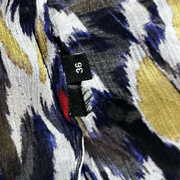 Isabel Marant Blouse Pilay Multi
Printed Silk Sheer SZ 36/US SM Long Sleeve Top - Picture 9 of 16